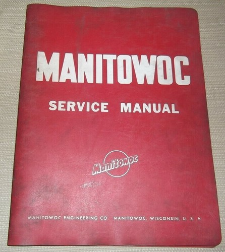 Manitowoc 3500 manuel - manitowoc,