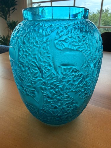 Lalique biches vase - lalique, fantastic