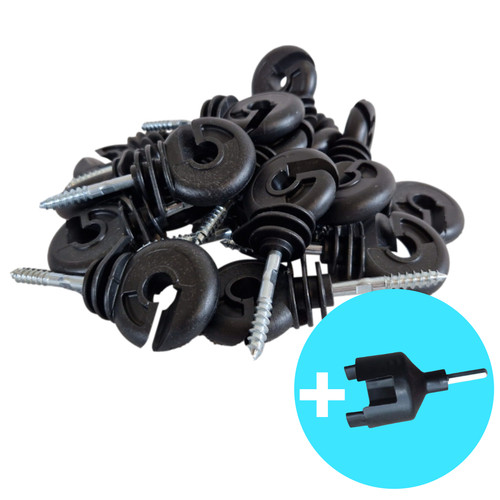 Bague isolant x200 clôture - isolant,