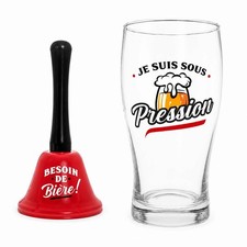 Coffret verre à bière 50 cl