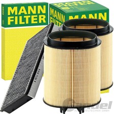 Mann Filtre Ensemble de Convient pour Porsche 911er 997 3.6 Carrera / /S /4S
