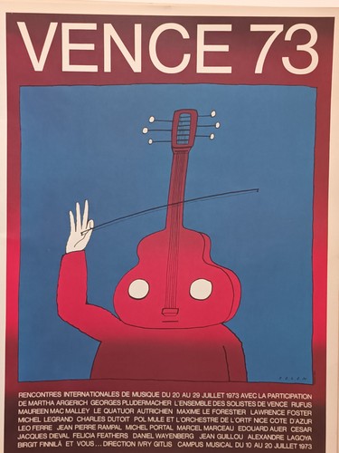 Reproduction affiche folon - affiche, de