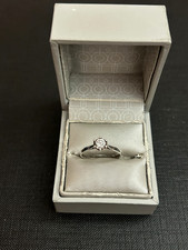 belle bague en argent massif