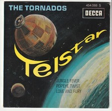 The TORNADOS - Telstar + 3 - EP 45T (7") vinyle Original France  1962 BIEM