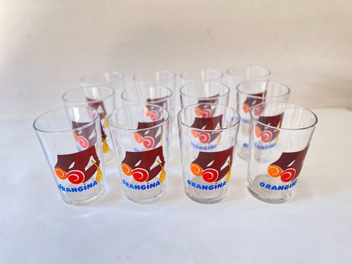 Anciens verres orangina - verres,