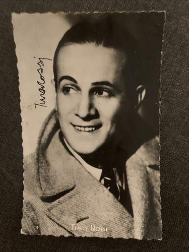 Carte postale chanteur - carte,