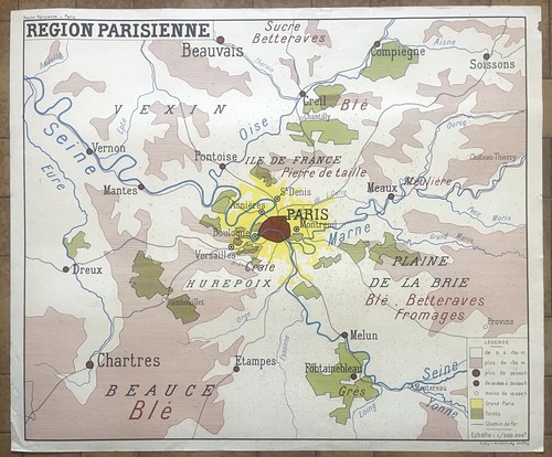 Ancienne carte scolaire - 🌎,