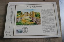 feuillet CEF 1985 premier 1er jour ABBAYE LANDEVENNEC MARC DAUTRY 770