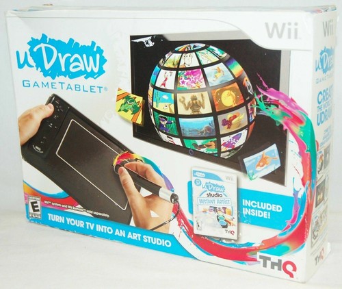 Nintendo wii udraw black - nintendo,