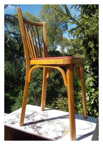 Chaise vintage baumann - chaise,