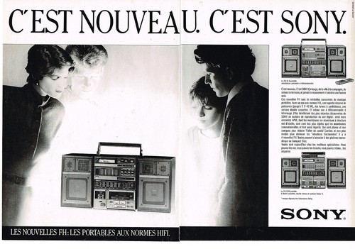 Publicite advertising 1985 - advertising,