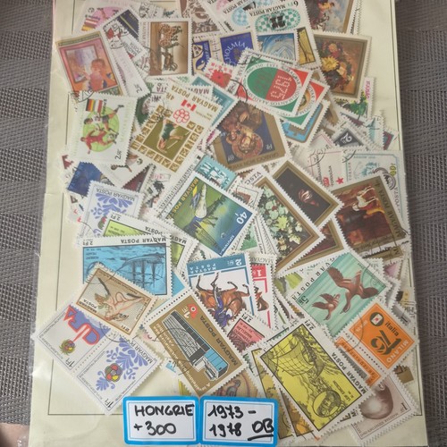 Hongrie lot 300 timbres - hongrie,