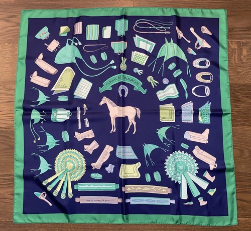 Rare hermes silk scarf - hermes,