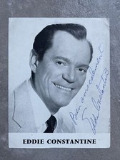 Autographe original  EDDIE