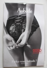 Calendrier aubade 2020 - calendrier,