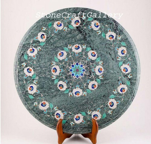 Table marbre vert - marbre, en