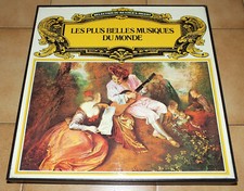 Disque - Vinyl 33T Plus Belles Musique du Monde (Coffret de 9 Disques)