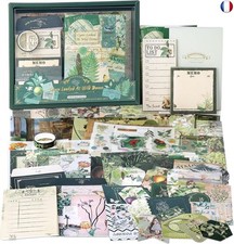 Draupnir Kit d'accessoires de Scrapbooking de 350 Pièces, Più Verde Esthétique B
