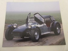 VOITURE CARTE ILLUSTREE 097 LOTUS SEVEN 1957. VOITURE en KIT
