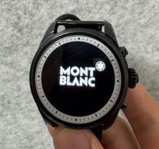 Montre-bracelet montre connectée Montblanc SUMMIT 2 noire d'occasion de JP