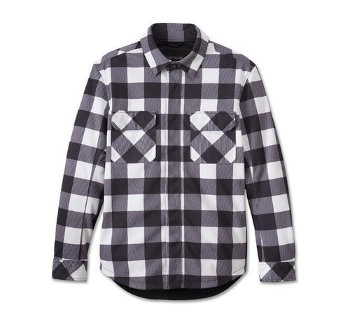 Chemise moto maille - en,
