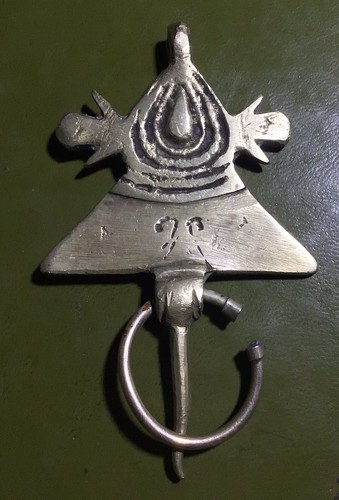 Fibule berbère argent - fibule, en