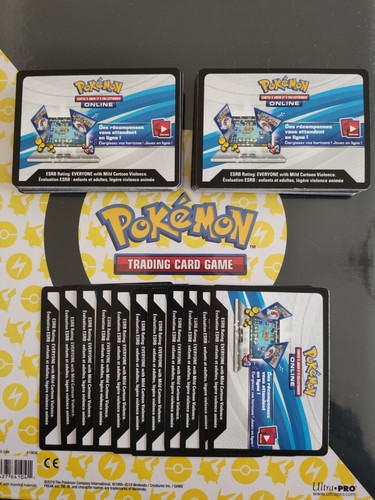 Lot cartes codes pokemon - de,