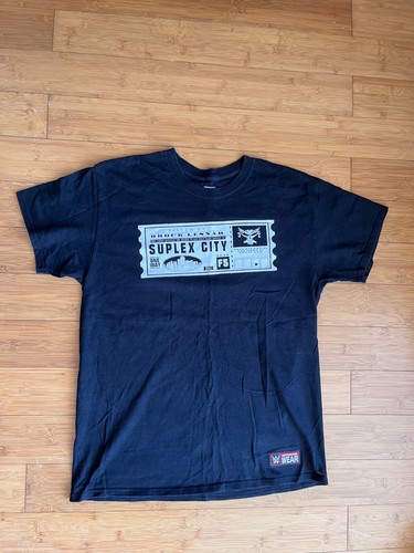 Shirt noir authentique wwe - noir,