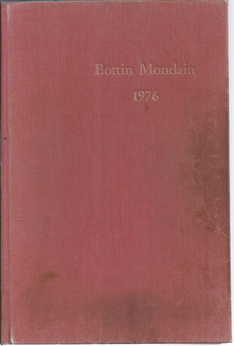 Bottin mondain 1976