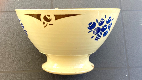 Bol faience badonviller decor - bol,
