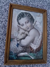 Ancienne GRAVURE L'enfant Et