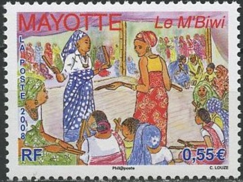 Mayotte 217 mnh le m - mnh,