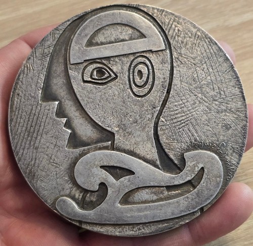 Médaille art déco bronze - médaille,