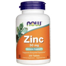 Now Foods Zinc (Zinc) 50 mg