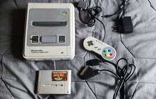 Console Nintendo Super Famicom + manette, péritel RGB, alimentation,  jeu 