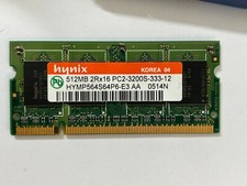 Barette de mémoire RAM SO-Dimm PC3200 DDRII DDR2 512mo