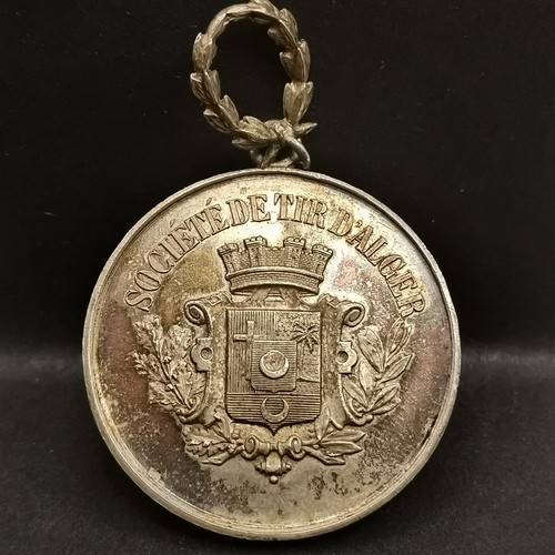 Medaille argent societe - medaille,