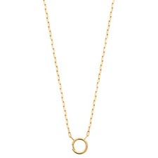 Collier  pendant cercle rond