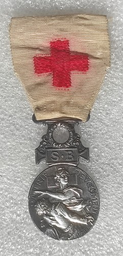 Medaille croix rouge secours - medaille,