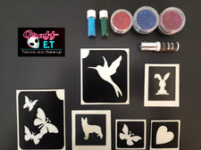 KIT COMPLET POCHOIRS TATOUAGES