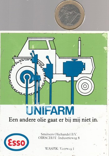 Autocollant automobile esso - autocollant.,
