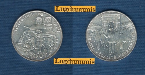 100 francs 1994 commémorative - francs,