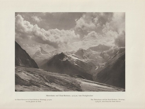 Matterhorn zinal rothorn de - matterhorn, et