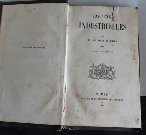 1860 variétés industrielles - variétés,