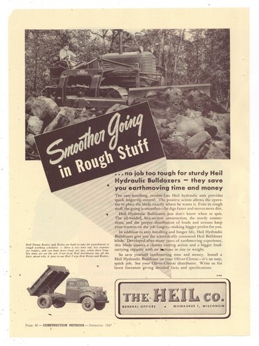 1947 heil hydraulic - 1947, ad:
