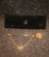 Ancienne Broche à Foulard Lanvin Collection Montgolfière Vintage 80