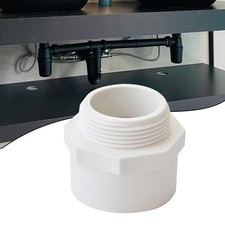 Raccord adaptateur mâle en PVC pour tuyaux de plomberie et systèmes