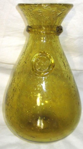 Vase carafe verre soufflé - verre,