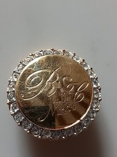 Rare broche vintage doré signée NINA RICCI