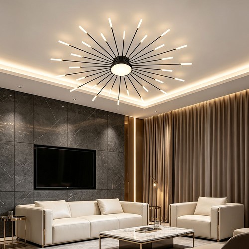 Luminaire plafond forme - forme, feu